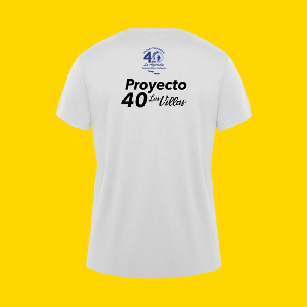 Camiseta Técnica de Carrera "Proyecto 40 Las Villas"