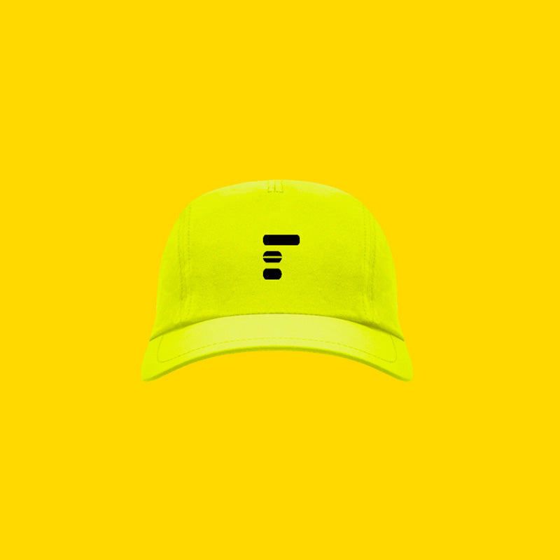 Gorra de carrera resilience® amarilla